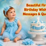 1st Birthday Wishes for Baby Girl Niece With Love and Happiness