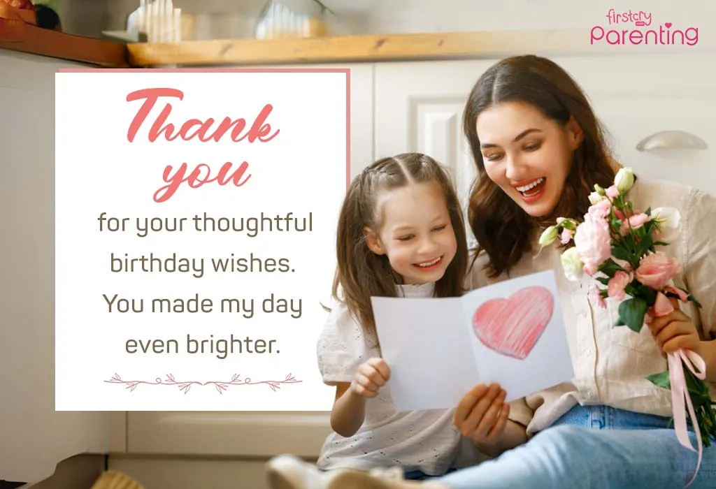 Thanks for the Birthday Wishes: Messages