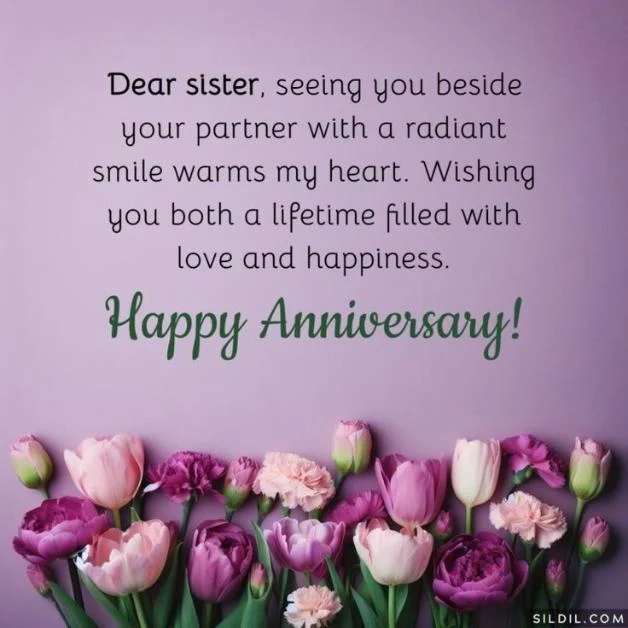 Anniversary Wishes for Sister Heartfelt Messages to Celebrate