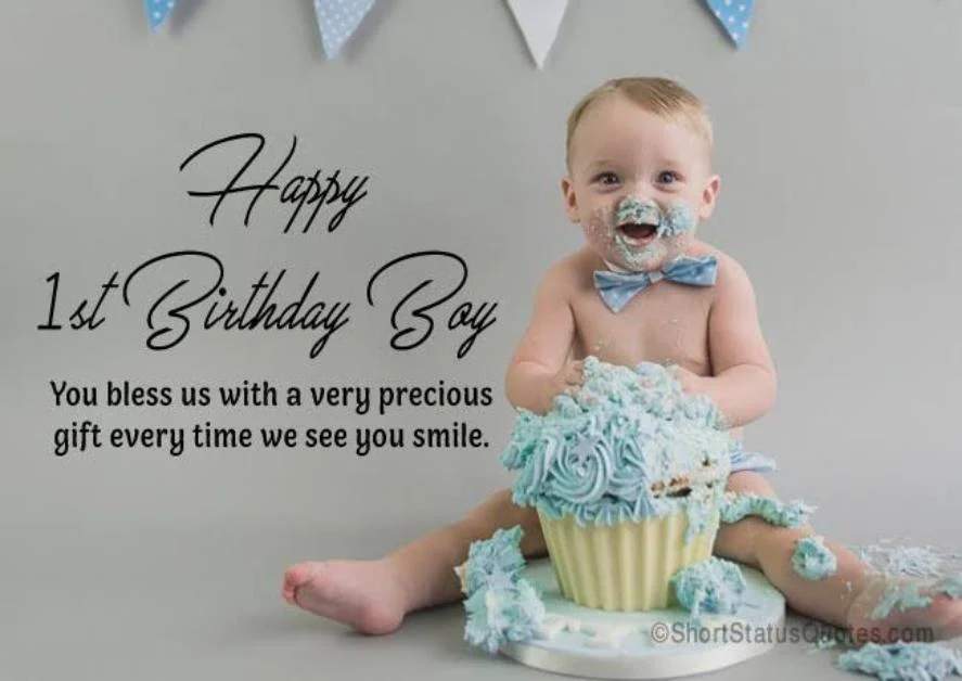 Best 1st Birthday Wishes for Baby Boy