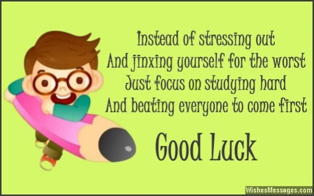 Best Wishes for Exam Inspiring Messages for Every Student