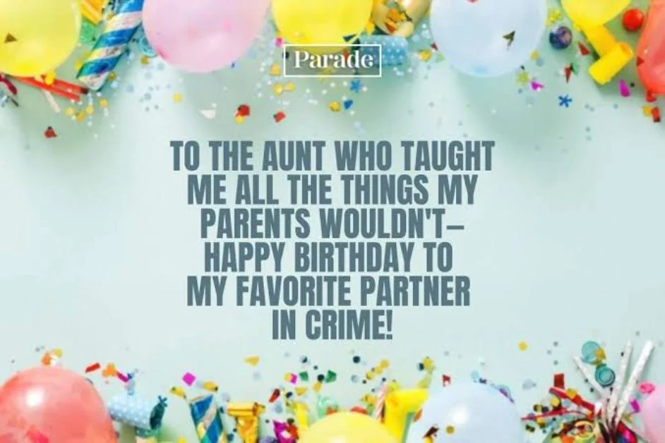 Birthday Wishes for Aunt to Make Her Feel Special