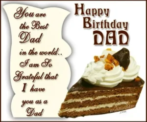 Birthday Wishes for Dad from Daughter