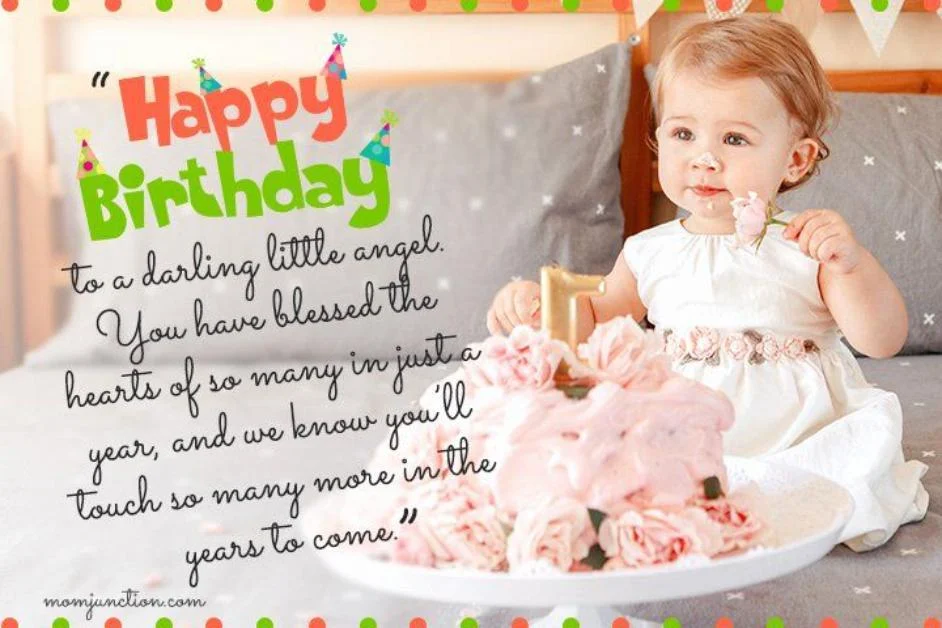 Blessing Birthday Wishes for Baby Girl
