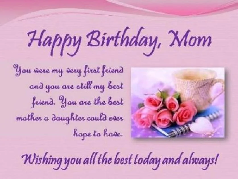 Blessing Birthday Wishes for Mom from Daughter
