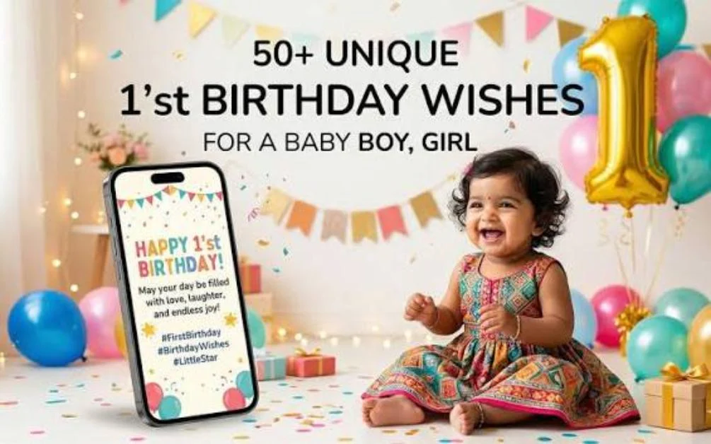 Blessing First Birthday Wishes for Baby Girl