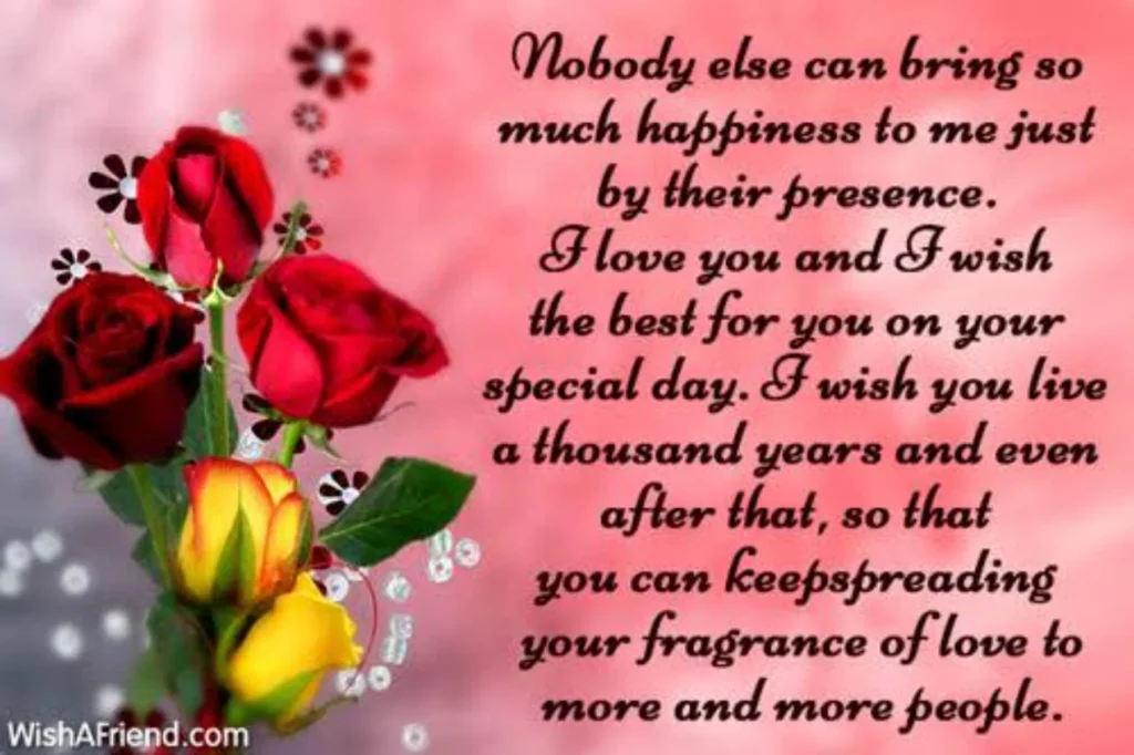 Emotional Birthday Wishes for Wife