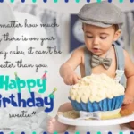 First Birthday Wishes for Baby Boy
