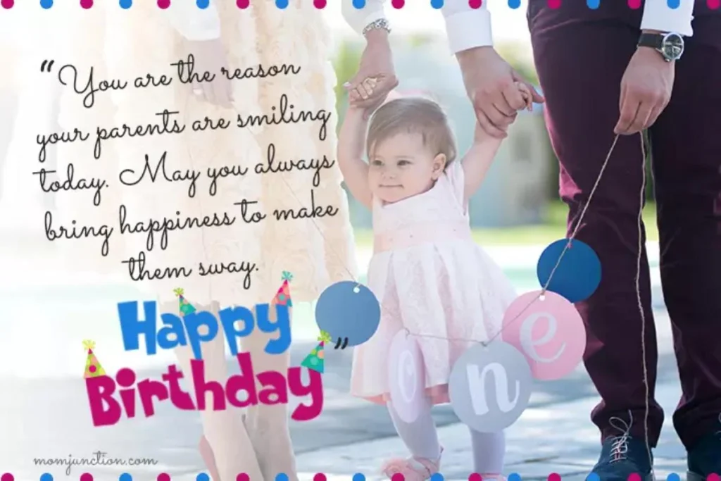 First Birthday Wishes for Social Media Captions