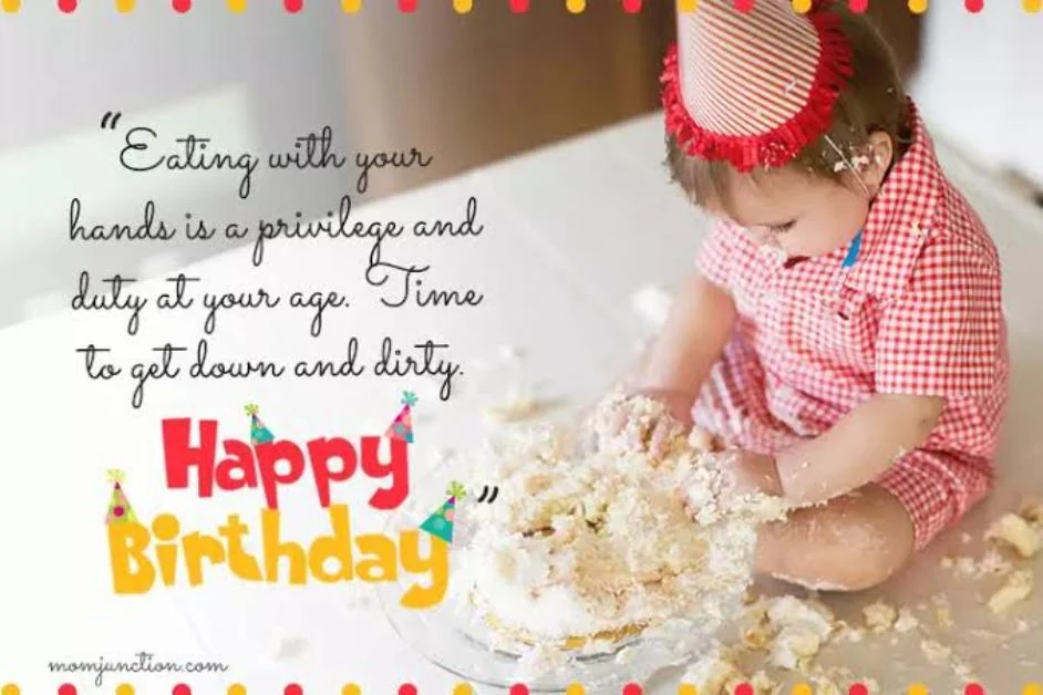Funny First Birthday Wishes for Baby Girl