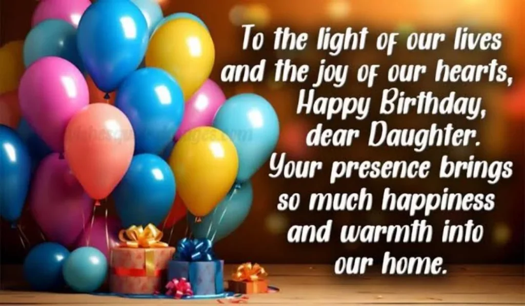 Good Morning Birthday Wishes for Daughter to Make Her Smile