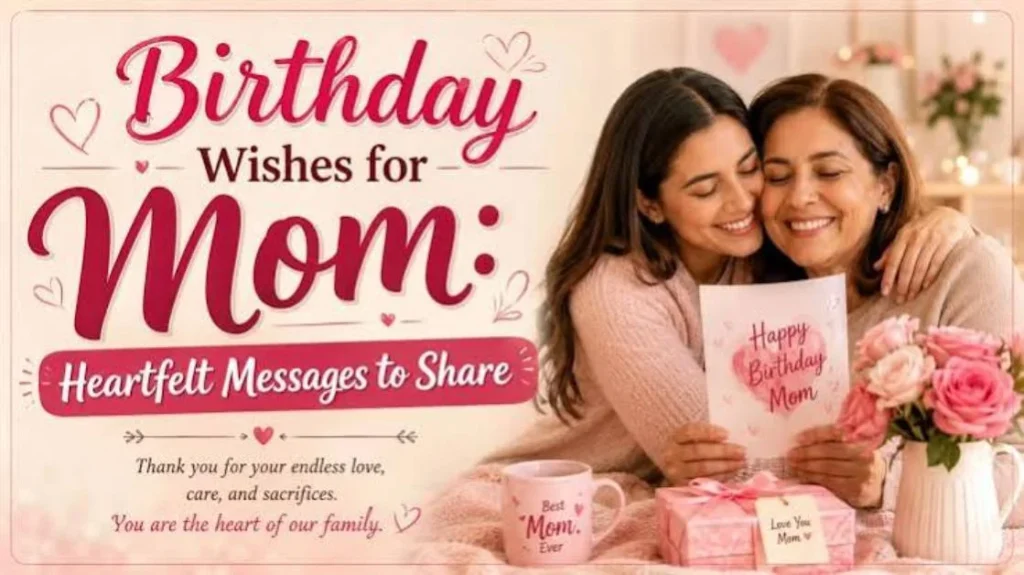 Good Morning Birthday Wishes for Mom Filled With Love