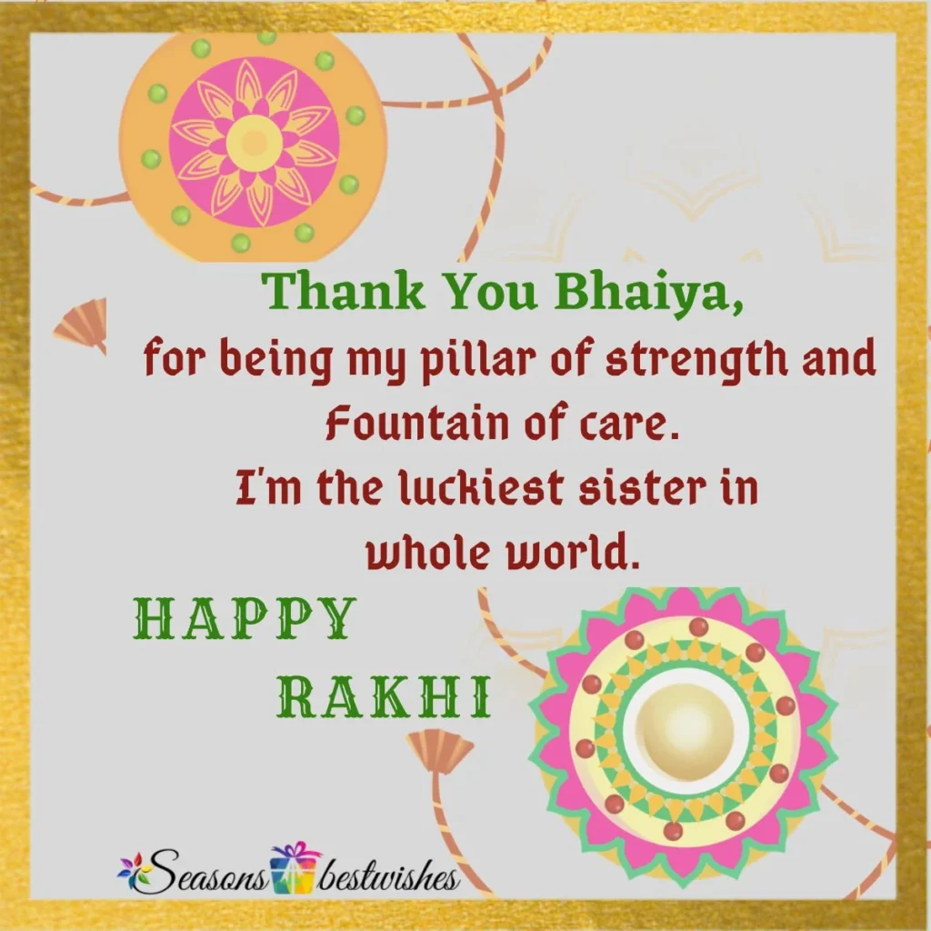 Good Morning Rakhi Wishes for Brother Filled with Love