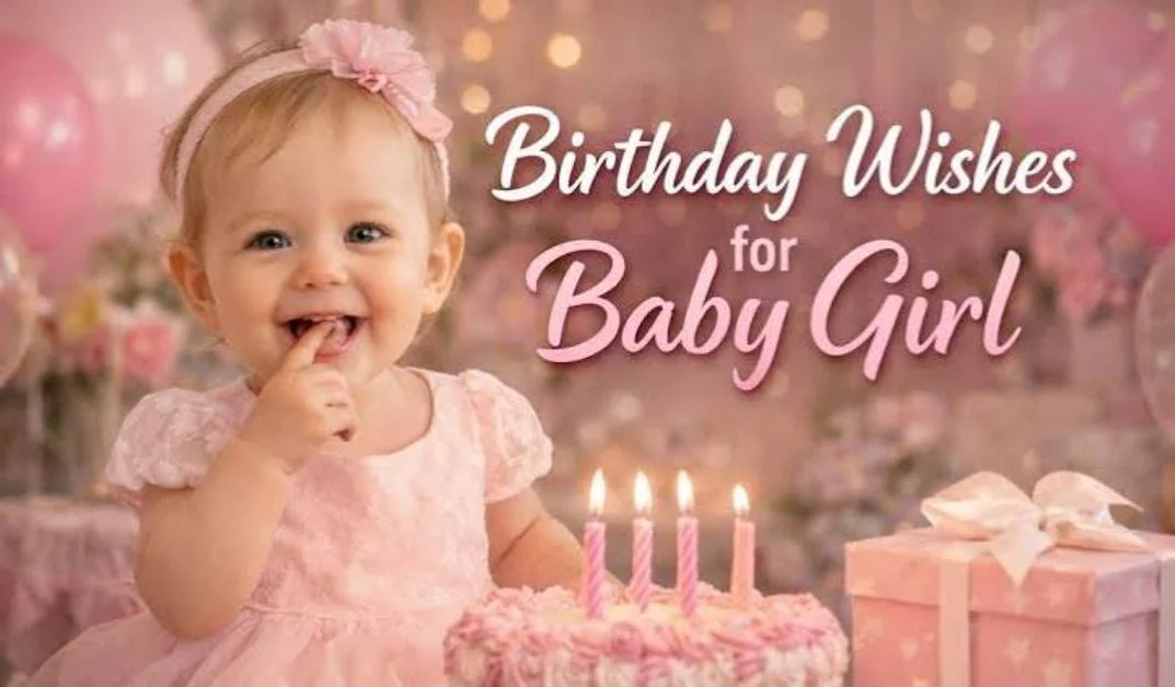 Heart Touching Birthday Wishes for Baby Girlll