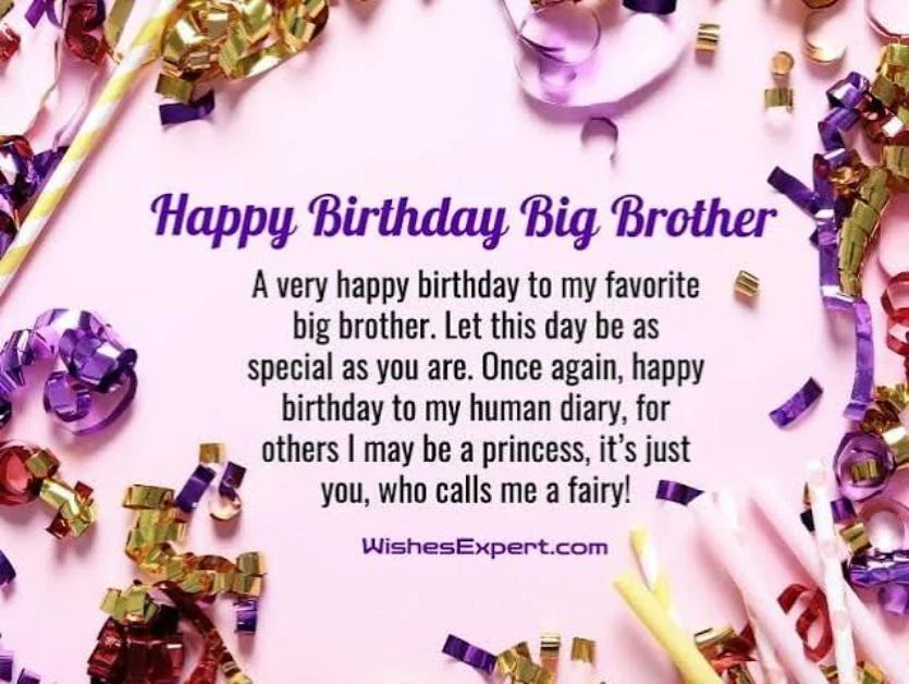 Heartfelt Birthday Wishes for Elder Brother