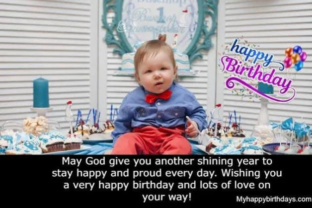 Heartfelt Blessing Birthday Wishes for Kid Boy