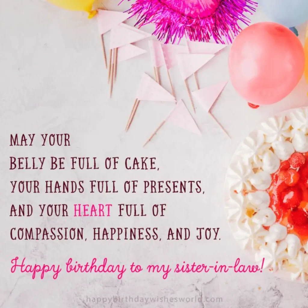 Heartfelt Happy Birthday Wishes for Sister-in-Law