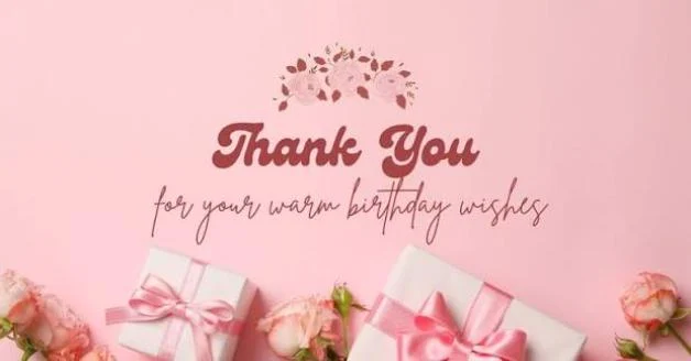 Heartfelt Status Thank You for Birthday Wishes