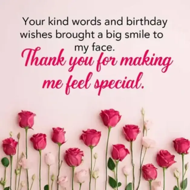 Thank You All for the Birthday Wishes