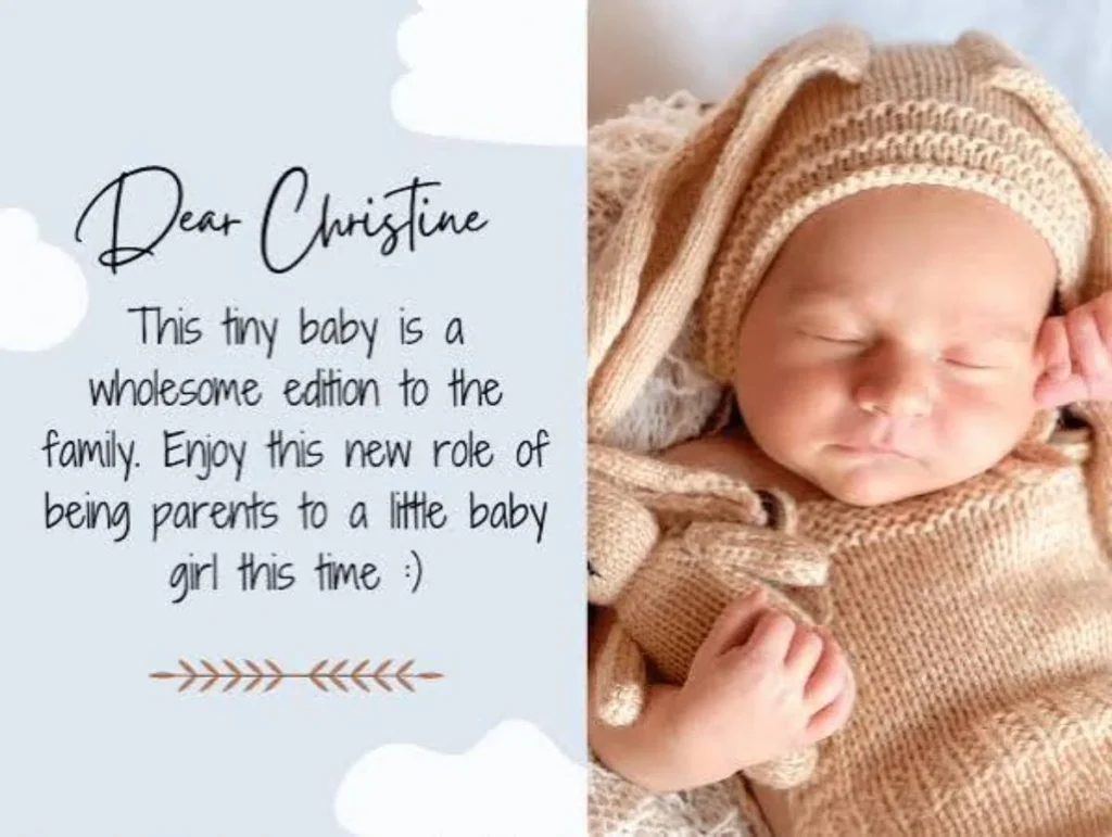 Heartfelt Wishes for Newborn Baby