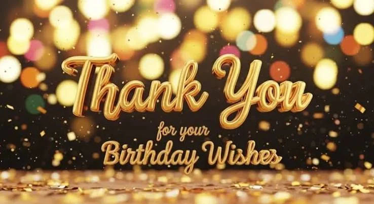 Thank You Messages for Birthday Wishes on Social Media