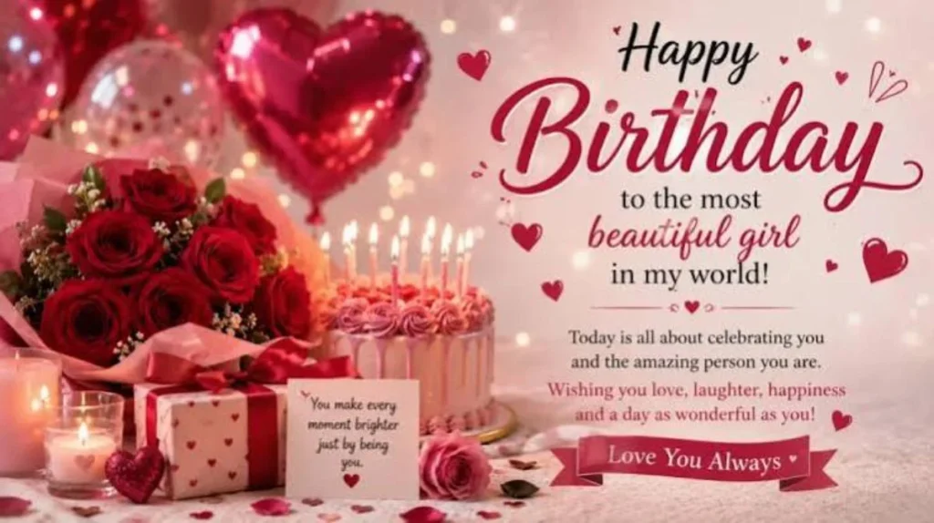 Long Birthday Wishes for Love Girl