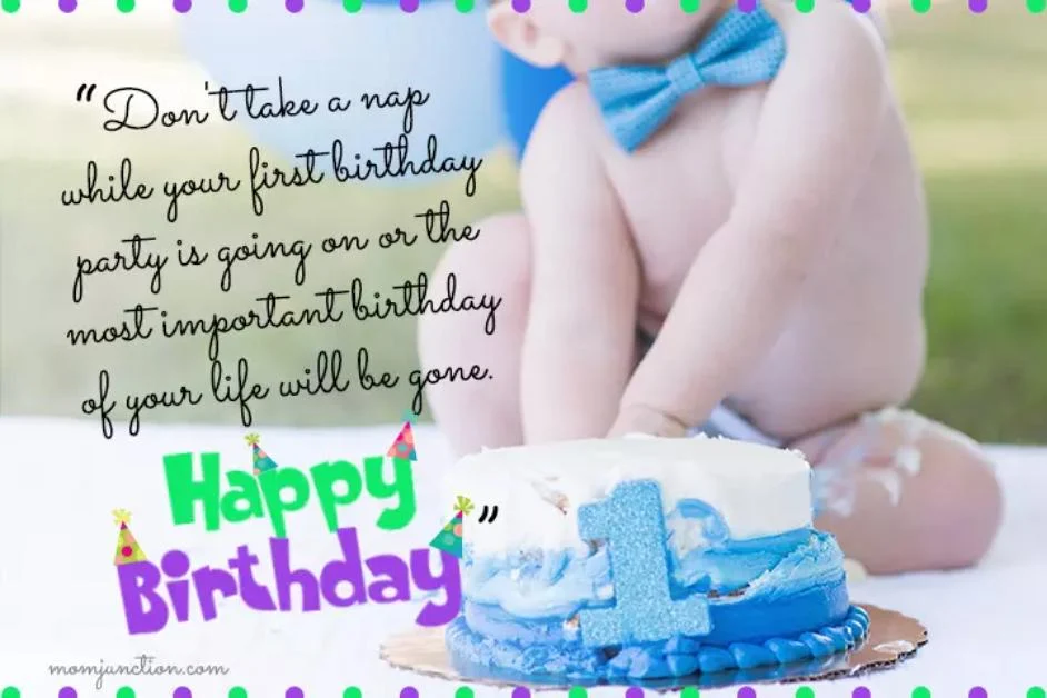 Religious First Birthday Wishes for Baby Boy