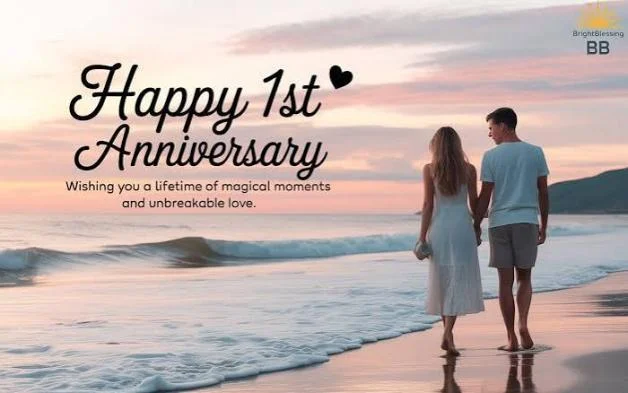 Romantic 1st Anniversary Wishes for Husband