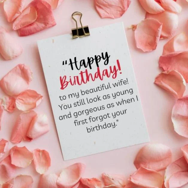 Romantic Birthday Wishes for My Wife
