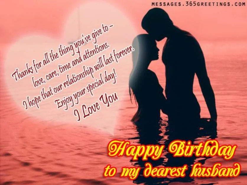 Short Birthday Wishes for Husband