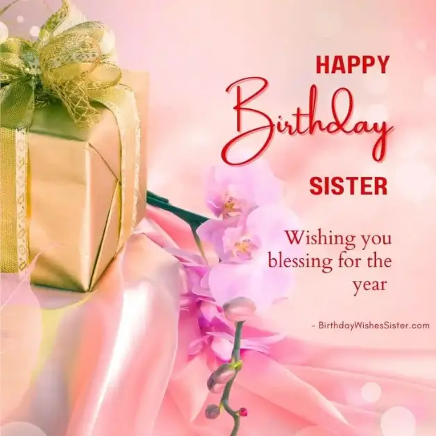 Short Birthday Wishes for My Sister