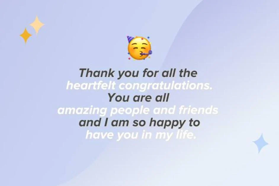 Thank You Reply for Birthday Wishes to Express Your Gratitude