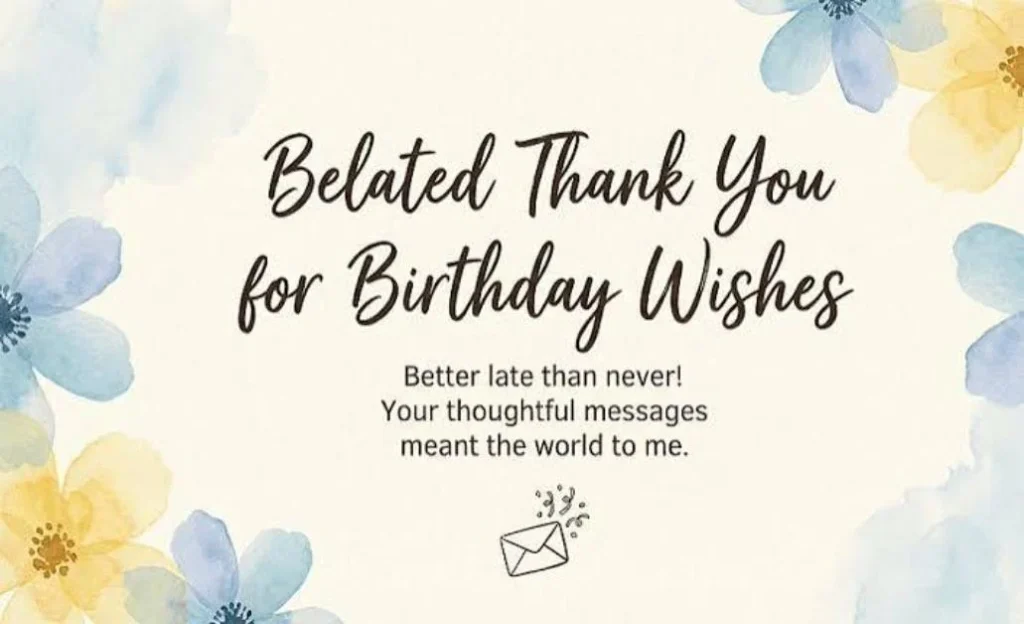 Thank You Reply for Birthday Wishes to Friends