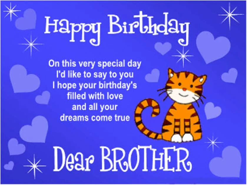 Unique Birthday Wishes for Brother